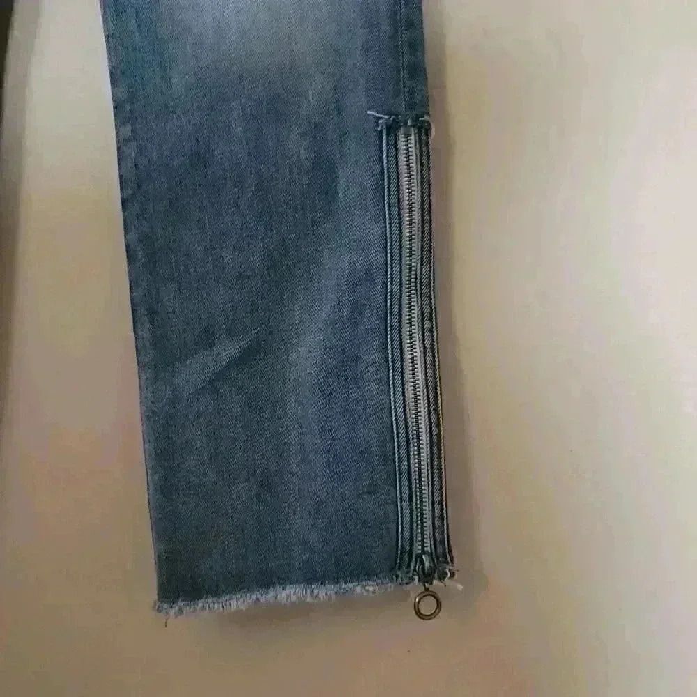 DL1961 Mara Instasculpt Straight Ankle Zip Jeans Size 28 - Picture 7 of 10